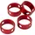 MSR Camring Cord Tensioner red