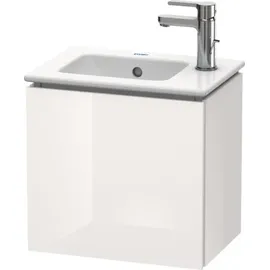 Duravit L-Cube Waschtischunterbau wandhängend 1 Tür, Anschlag rechts, für Me by Starck Waschtisch × 40 × 29,4 cm