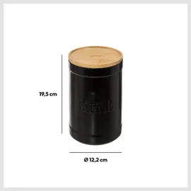 5five simply smart Mehldose naturéo schwarz