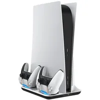egogear SCC5 Lade-Kühlständer Controller Weiss PlayStation 5