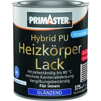 Primaster Hybrid PU-Heizkörperlack weiß glänzend 0,375 l