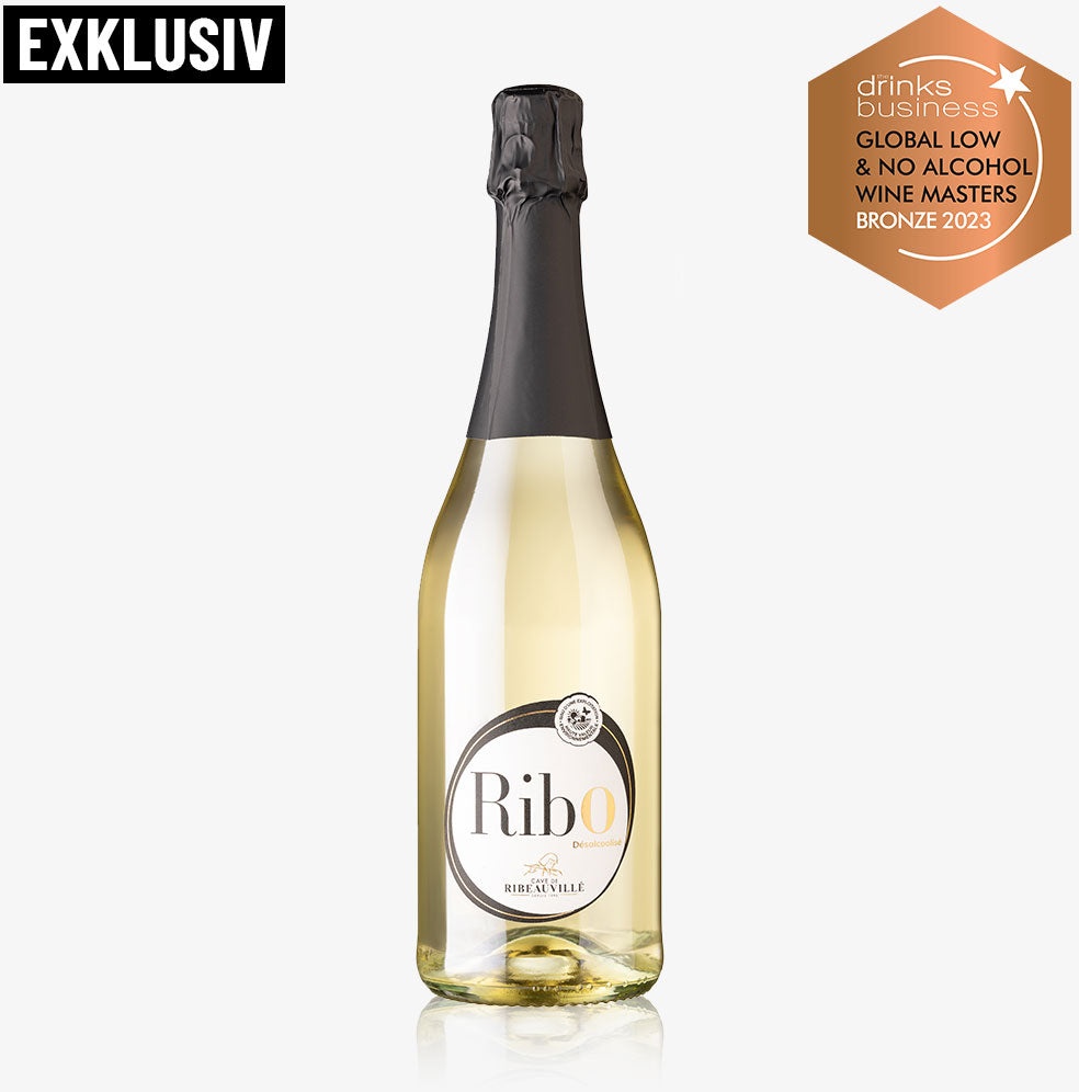 RIB0 SPARKLING: Elsässischer alkoholfreier Schaumwein von der Cave de Ribeauvillé