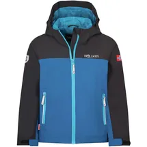 TROLLKIDS Regenjacke Telemark Blau 140