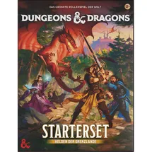 Dungeons and Dragons Dungeons & Dragons Starter Set: Helden der Grenzlande | D&D Fantasy-Abenteuerspiel für 3–5 Spieler (Deutsche Version)