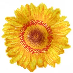 Diamond Dotz: Diamantmalerei - Sonnenblume