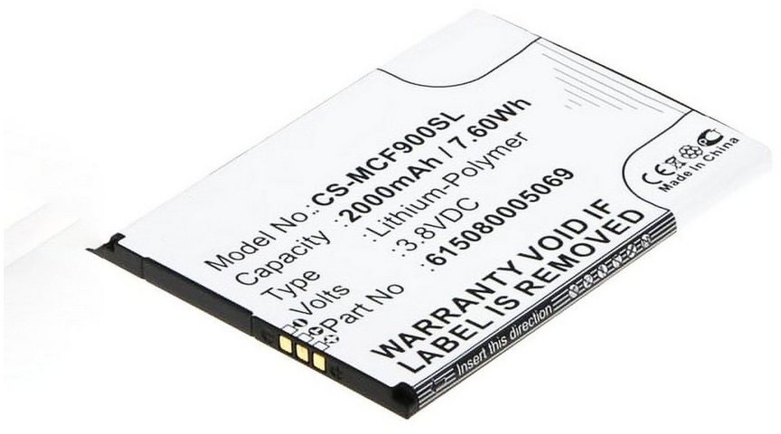 Produktbild AGI Akku kompatibel mit Mobistel 615080005069 Akku Akku schwarz