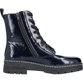 Rieker Schnürstiefel Damen Blau 36