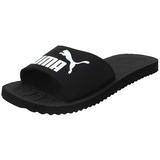 Puma Purecat Slide Sandal , Black White, 38