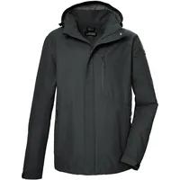 KILLTEC Herren Funktionsjacke wasserdicht/Outdoorjacke mit abzippbarer Kapuze KOS 256