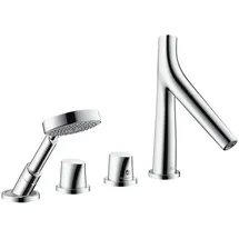 Hansgrohe Axor Starck Organic Wannenrandarmatur Thermostat Chrom