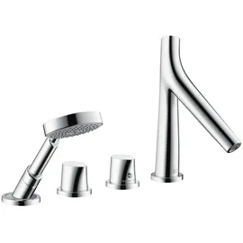 Hansgrohe Axor Starck Organic Wannenrandarmatur Thermostat Chrom