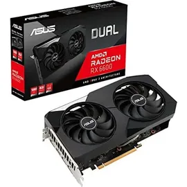 Asus Radeon RX 6600 Dual V2 8 GB GDDR6 90YV0GP2-M0NA00