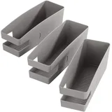 Maximex Schuhhalter für Ballerinas 9 x 9,5 x 25,8 cm 3-tlg. grau