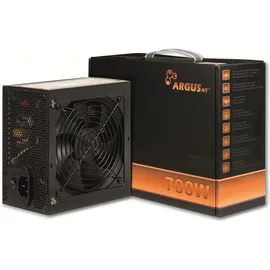 Inter-Tech Argus BPS-700 700W ATX, ATX, Schwarz