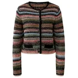 Oui Strickjacke Schwarz 38