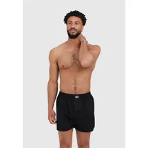 Lousy Livin Boxershorts unifarben schwarz L 3er Pack
