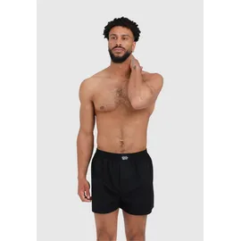 Lousy Livin Boxershorts unifarben schwarz L 3er Pack