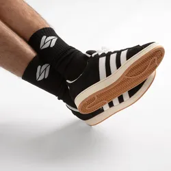 spitzbub Unisex  Socken - Mid Calf /  Größe  / Schwarz