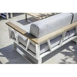 Zebra Technologies Belvedere Lounge Rahmen 2-Sitzer links