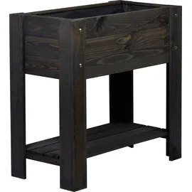 Dobar Urban Hochbeet 80,3 x 40 x 74,8 cm Anthrazit