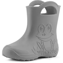 Kinder Gummistiefel LA-CA-01 - Grau - 26/27