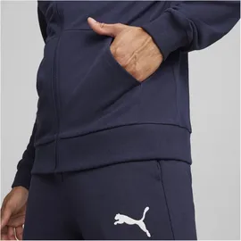 Puma teamGOAL Casuals Kapuzenjacke Herren 06 navy/white L