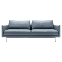 hülsta sofa 4-Sitzer blau|grau