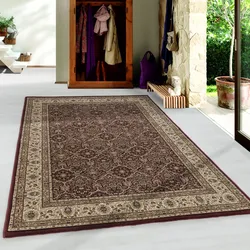 Teppich AYYILDIZ TEPPICHE "KASHMIR 2602", rot, B:120cm H:10mm L:170cm, Polypropylen (PP), Teppiche, Wohnzimmer, Orient Optik