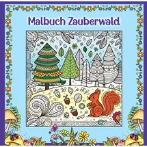 Nova MD Mandala Malbuch für Kinder ab 8 Jahren und Erwachsene - Zauberwald Ausmalbuch mit süßen Waldtieren wie Fuchs + Igel + Hase + Eichhörnchen und Eulen: ... mit wunderschönen Mandalas zum Ausmalen