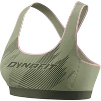 Dynafit Alpine Graphic Damen Sport-BH-Oliv-Dunkelgrün-XL