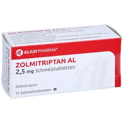 Zolmitriptan AL 2,5 mg Schmelztabletten 12 St