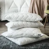 DUNLOPILLO Baumwollkissen Life 40 x 80 cm Weiß