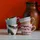 HKliving Cappuccino Tassen 0,33 l Mehrfarbig 4 St.