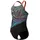 Speedo Digital Placement Powerback Badeanzug Neon Coral 176