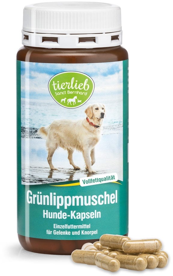 tierlieb Green-lipped Mussel Dog Capsules - 73 g