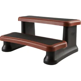 Leisure Concepts Smart Step Treppe Whirlpooltreppe Einstiegstreppe für Whirlpool Espresso