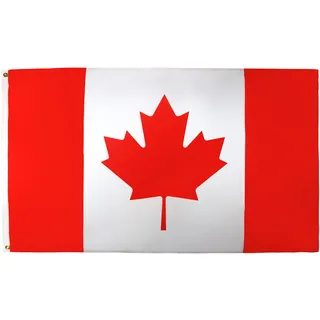 AZ FLAG - Flagge Kanada - 150x90 cm - Kanadische Fahne 90 x 150 Cm Feiner Polyester - Flaggen