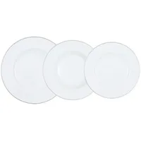 Villeroy & Boch Anmut Platinum No.1 Tafelservice 3-tlg. weiß