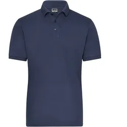 Bio Stretch Polo-Shirt "JN1806" UV-Schutz - M - navy