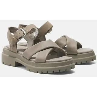 Timberland London Vibe Cross Strap Sandalen - Light Taupe / Full Grain - EU 39