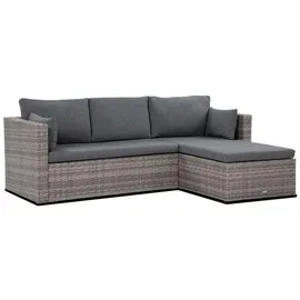 beautysofa SEVILLA Loungeset grau