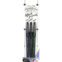Pentel Brush Sign Pen Pigment SESP15 Black Ink Edition