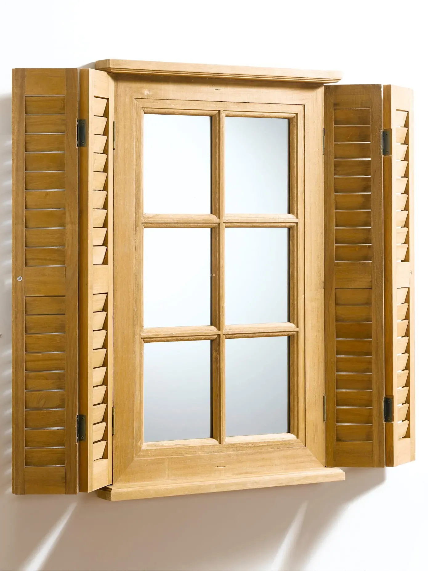 Wanddekoobjekt HEINE HOME, beige (natur), B:87cm H:71cm T:5cm, Wanddekoobjekte, Garderobenspiegel Deko-Spiegel