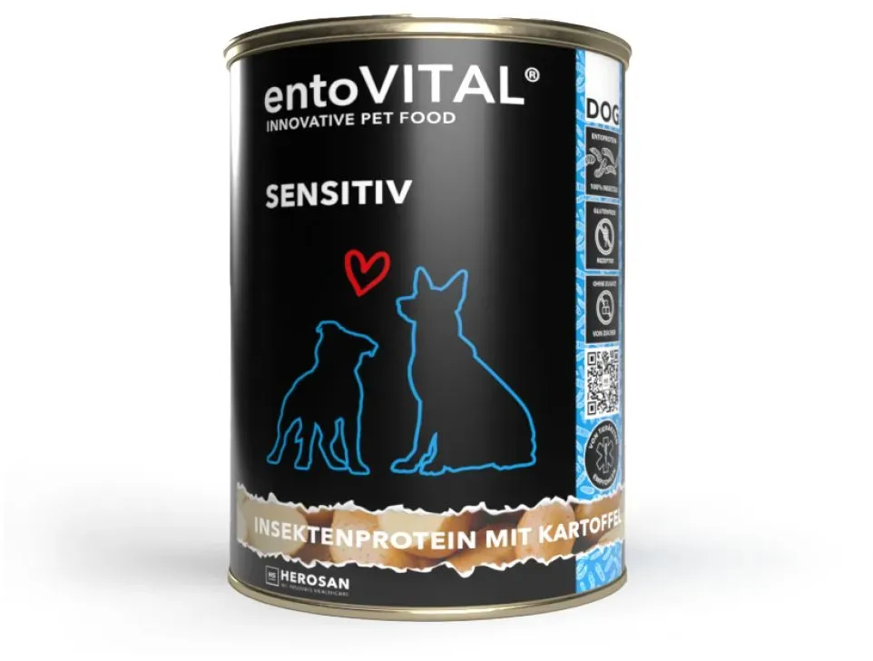 entoVITAL DOG Sensitiv Nassfutter 820 g