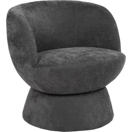 OTTO home Drehsessel ZAZZA Struktur-Bezug 69 x 71 x 70,5 cm grau drehbar