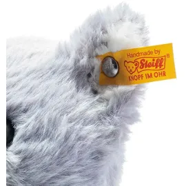 Steiff 067051 - Cassie Katze, sitzend, eisblau/weiss, Plüsch, 26 cm