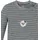 Normani Shirt Taupo grau | weiß 110/116