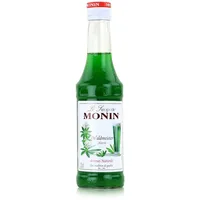 Monin Sirup Waldmeister 0,25L - Cocktails Milchshakes Kaffeesirup (1er Pack)