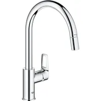 Grohe Spültischmischer Grohe Bauloop mit herausziehbarem Auslauf Schwenkauslauf, Ausladung