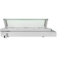 Vertes Speisenwärmer Buffetwärmer Wärmebehälter Für Speisen Elektrisch 1500W Edelstahl